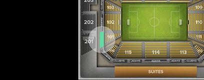 Seat view from Club
