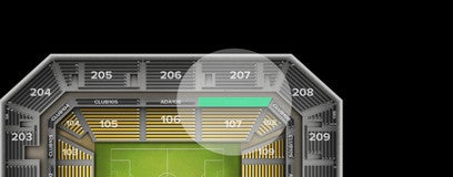 Seat view from Club