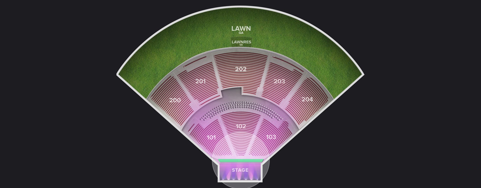 Seat view from Pit