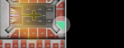 Seat view from Lower