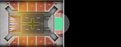 Seat view from Lower