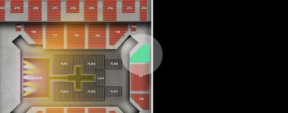 Seat view from Lower