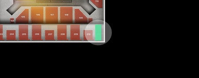Seat view from Upper