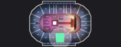 Seat view from Lower