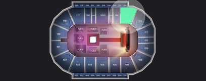 Seat view from Lower