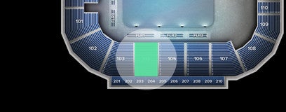 Seat view from Lower