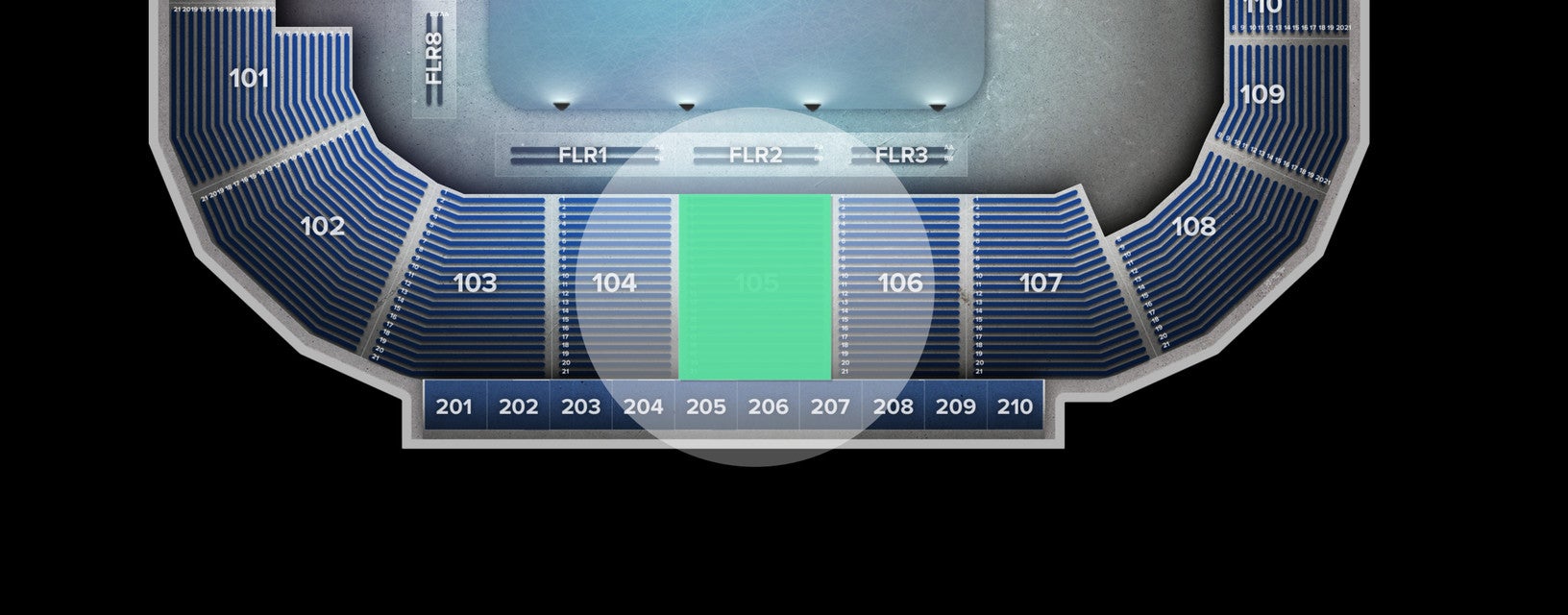 Seat view from Lower