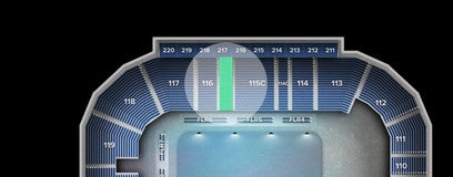 Seat view from Lower