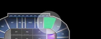 Seat view from Lower