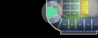 Seat view from Lower