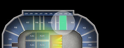 Seat view from Lower