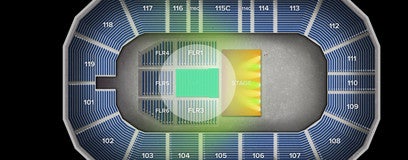 Seat view from Floor