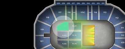 Seat view from Floor