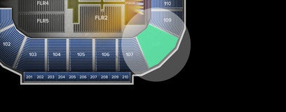 Seat view from Lower