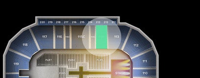 Seat view from Lower