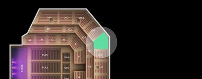 Seat view from Upper Balcony