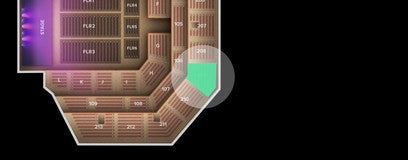 Seat view from Upper Balcony