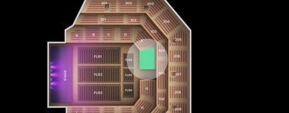 Seat view from Orchestra