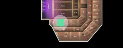 Seat view from Orchestra