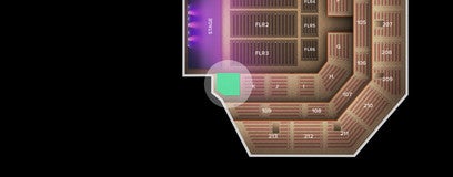 Seat view from Orchestra