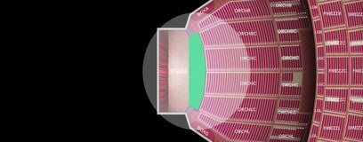 Seat view from 