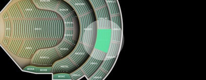 Seat view from Lower Balcony