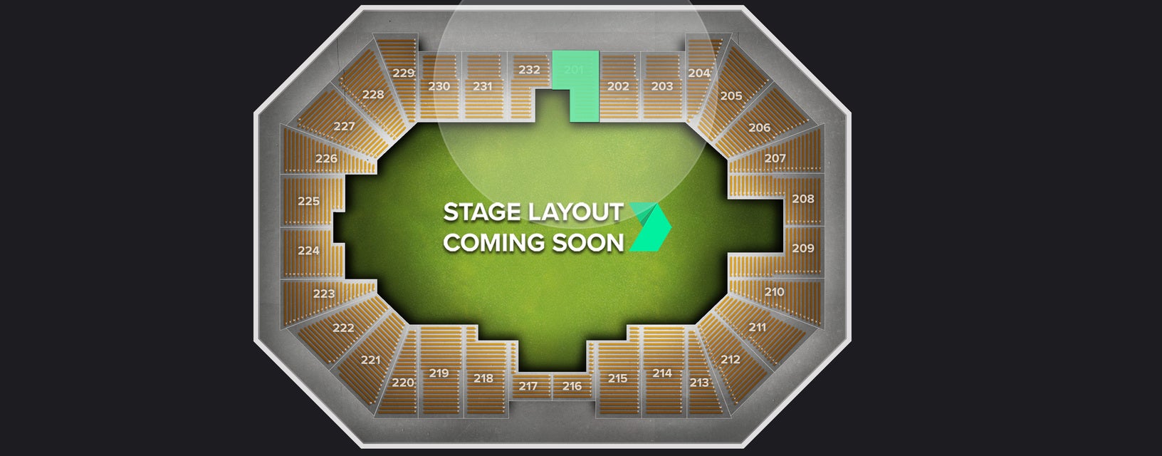 Seat view from Upper