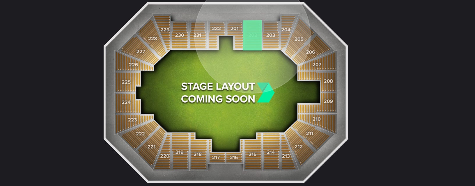 Seat view from Upper