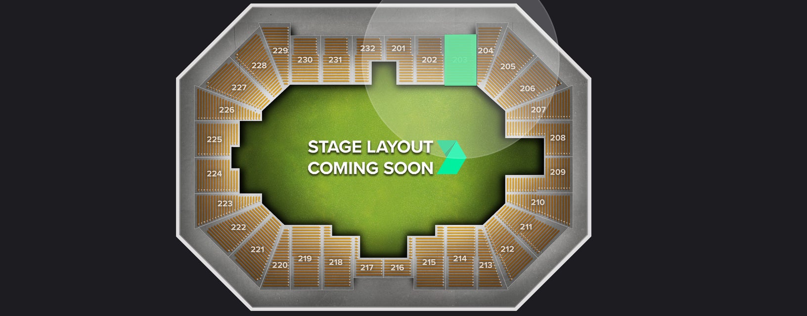 Seat view from Upper
