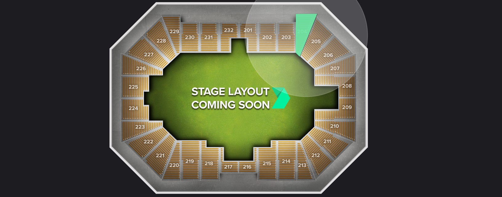 Seat view from Upper