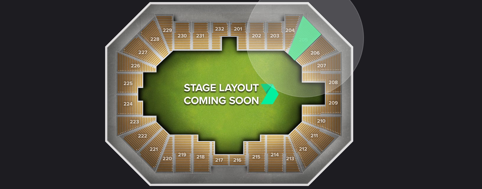 Seat view from Upper