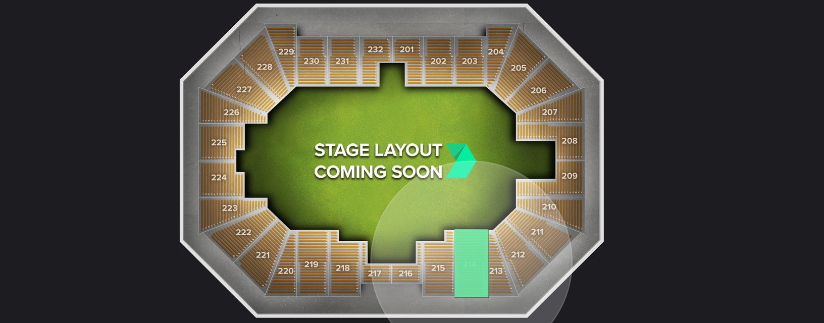 Seat view from Upper