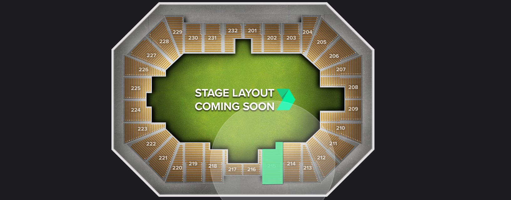 Seat view from Upper