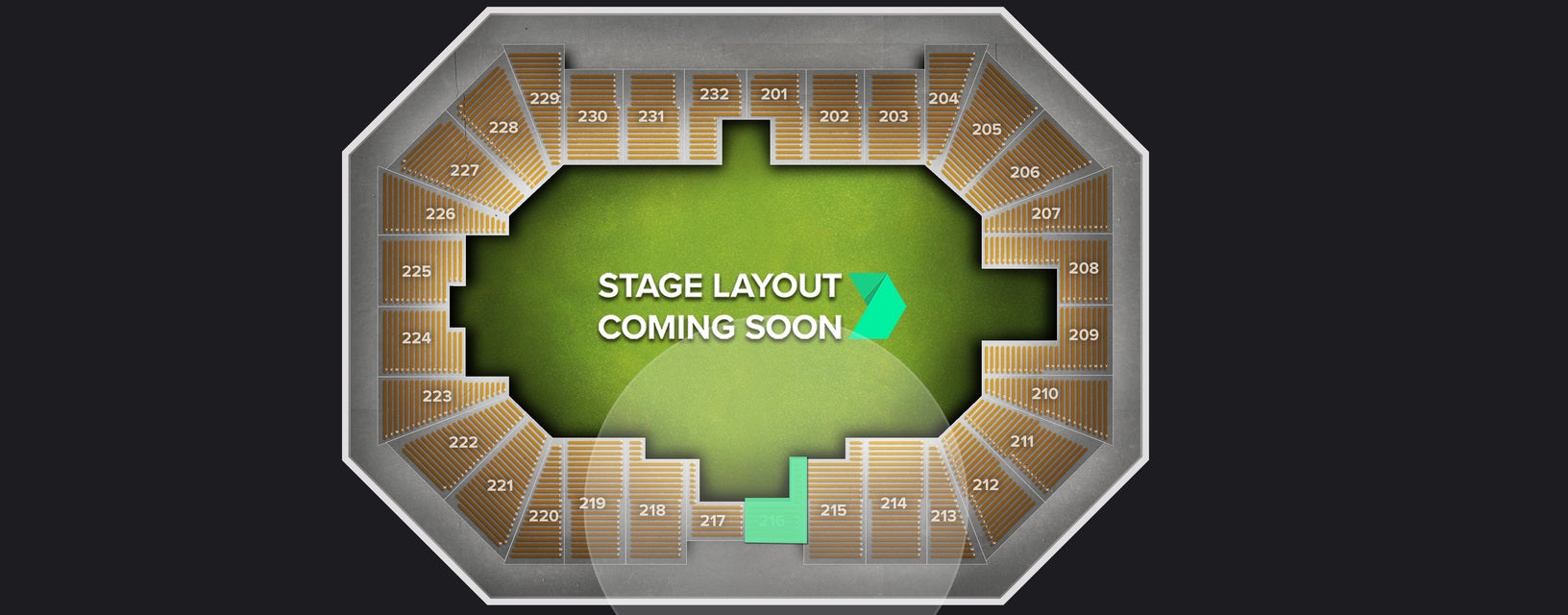 Seat view from Upper