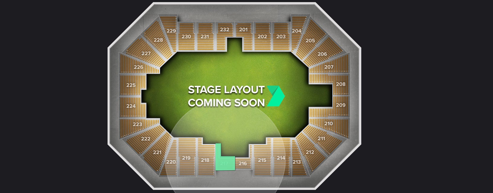 Seat view from Upper