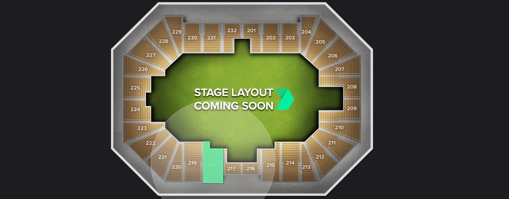 Seat view from Upper