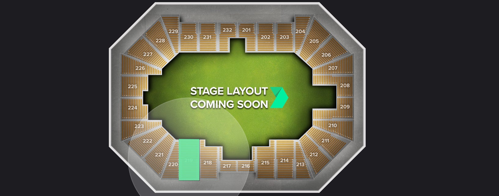 Seat view from Upper