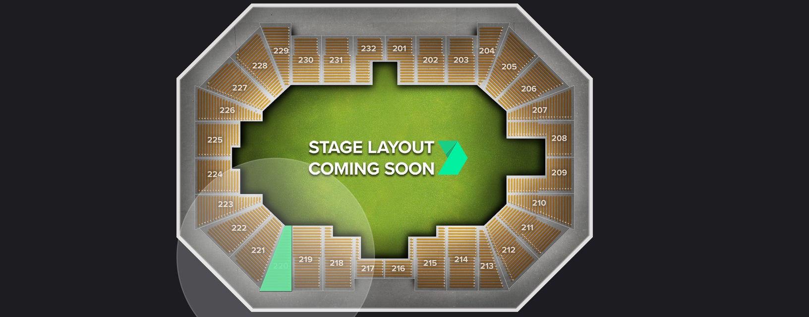 Seat view from Upper