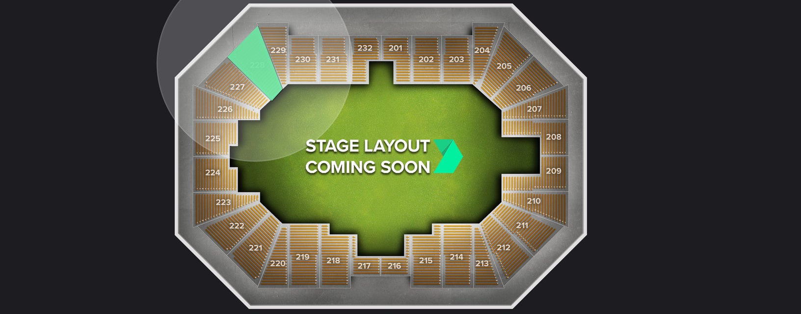 Seat view from Upper