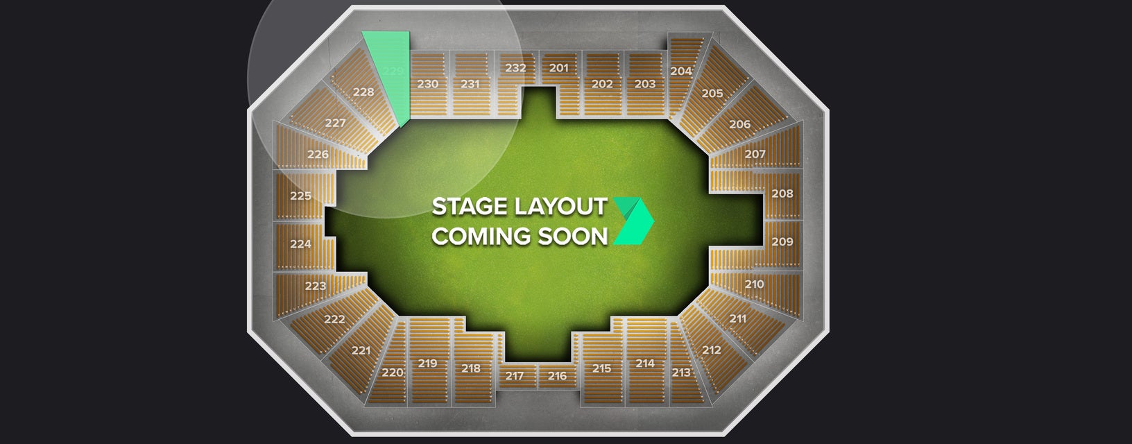 Seat view from Upper