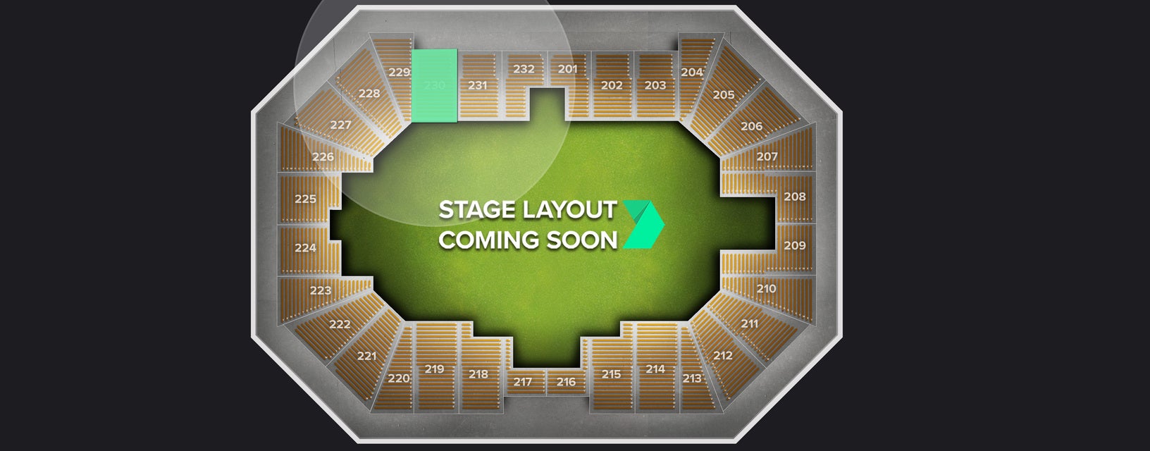 Seat view from Upper