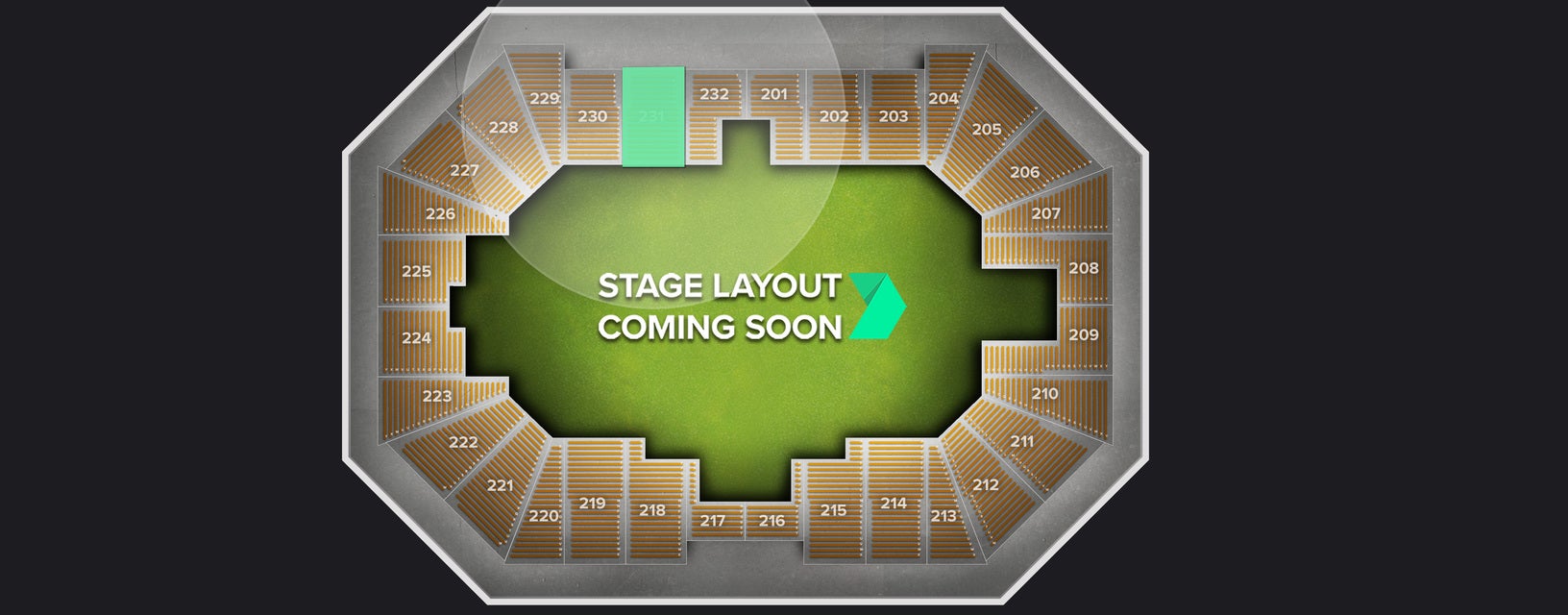 Seat view from Upper
