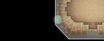 Seat view from Upper