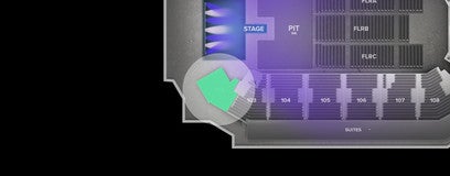 Seat view from Lower