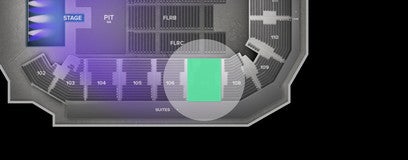 Seat view from Lower