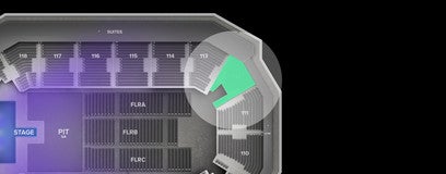 Seat view from Lower