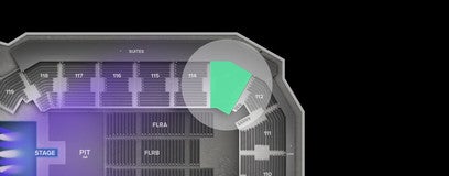 Seat view from Lower