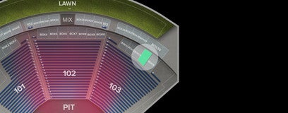 Seat view from Box