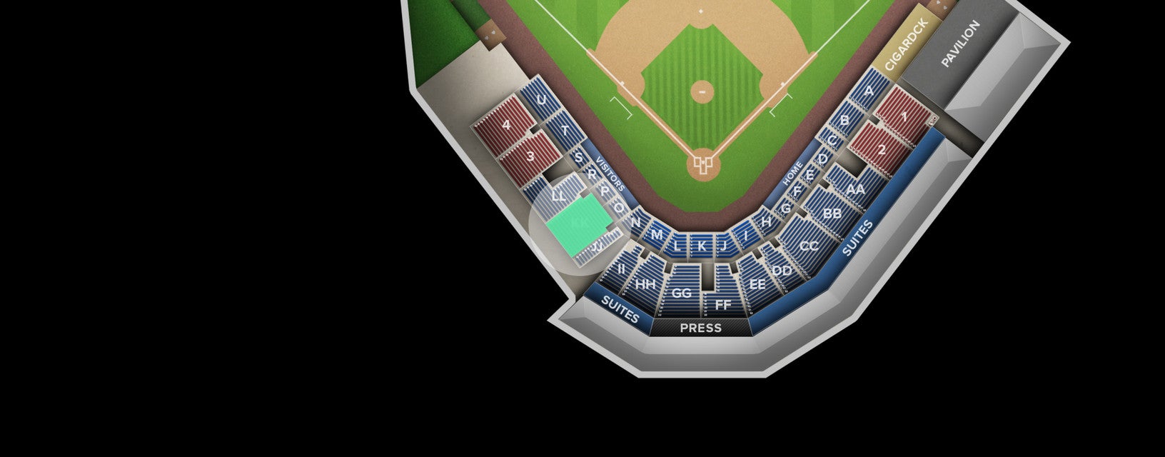 Seat view from KK