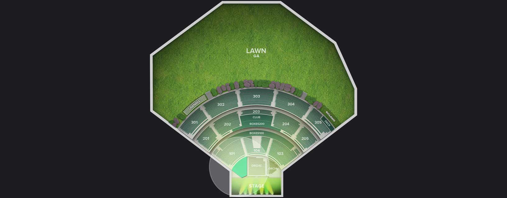 Seat view from Orchestra Right